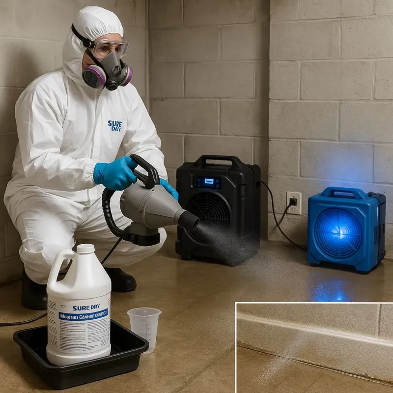 Sanitization and Odor Removal process in Muskegon, MI