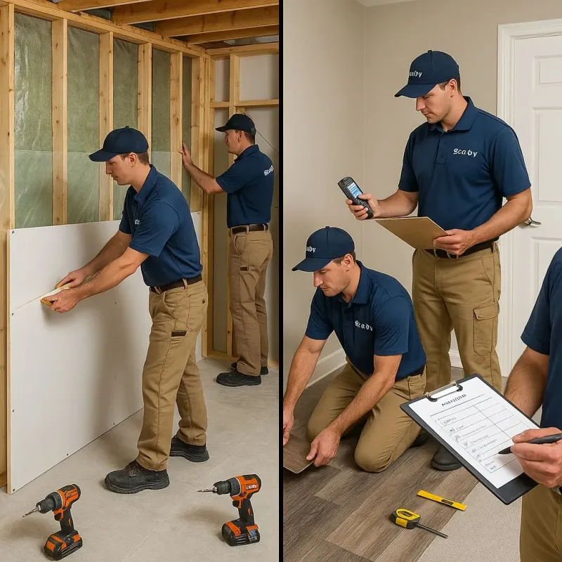 Repairs and Reconstruction process in Muskegon, MI