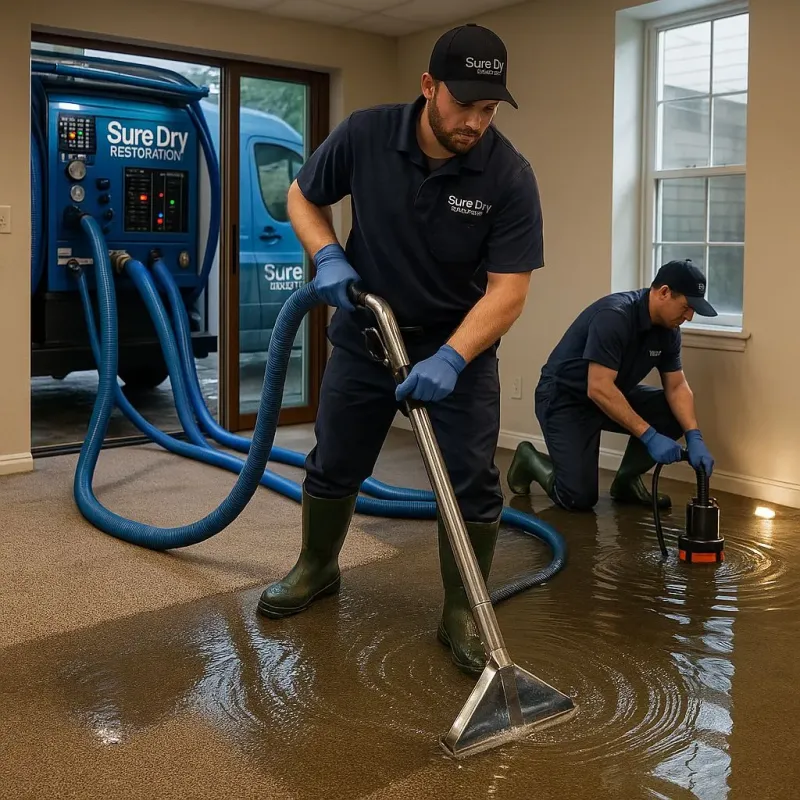 Water Extraction and Removal process in Muskegon, MI
